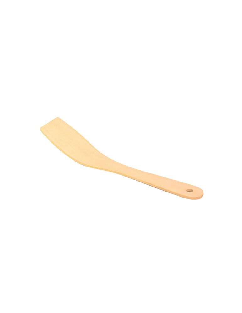 Drewniana łopatka / szpatułka wygięta 32cm