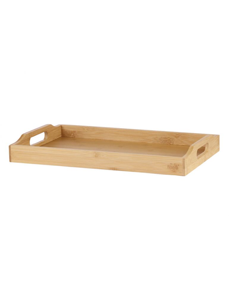 Taca z uchwytami śniadaniowa 40cm bambusowa Berretti