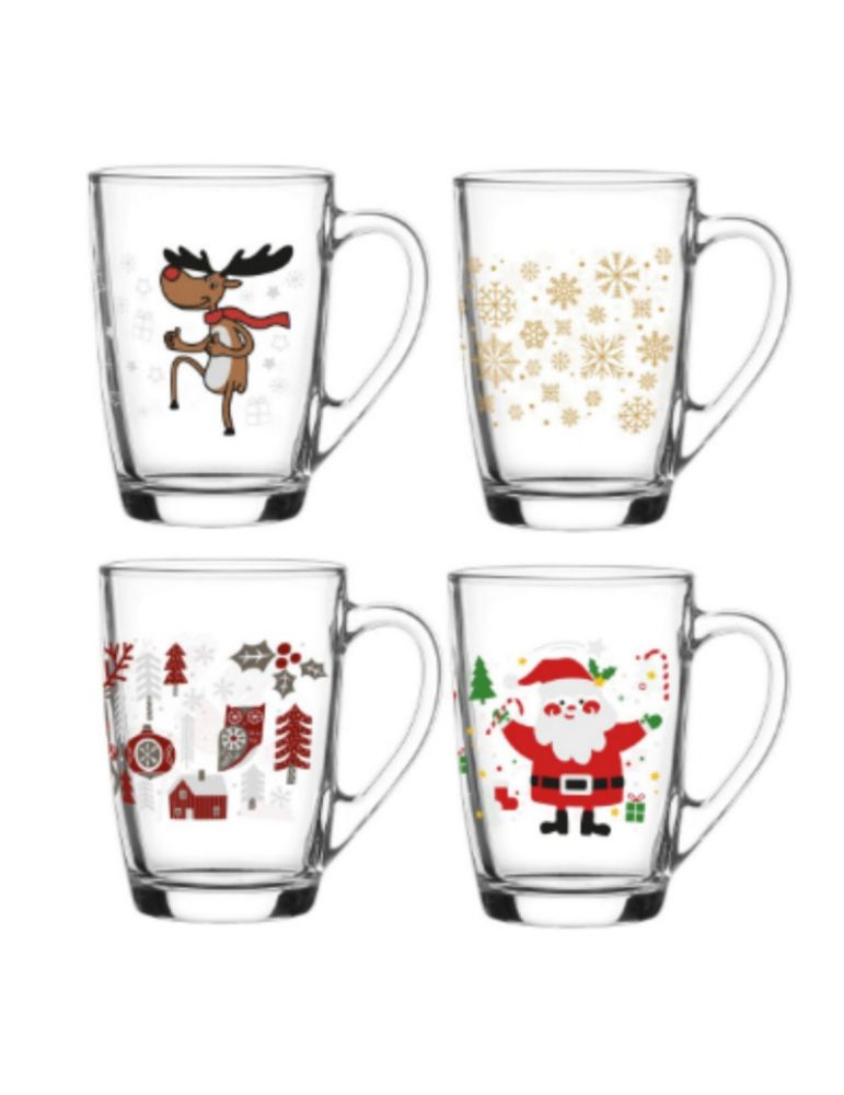 Glasmark kubek Ala świąteczny boże narodzenie gwiazdka 330ml
