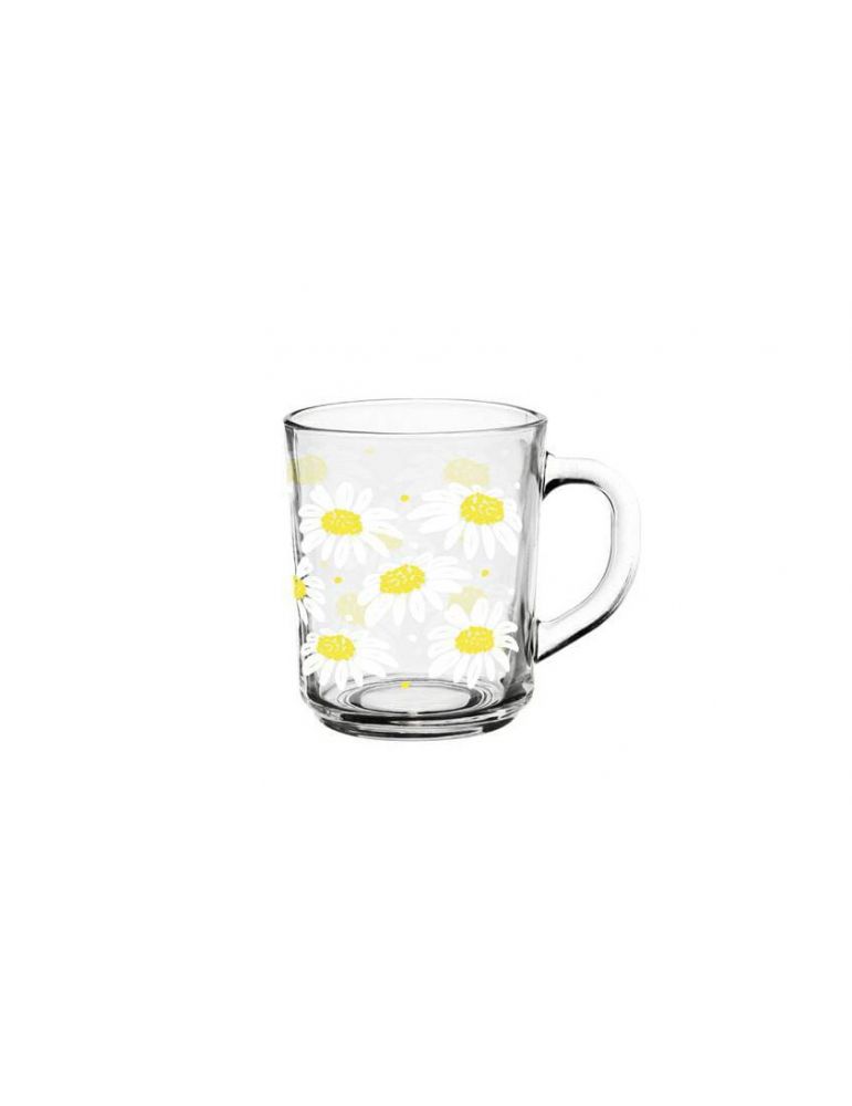 Glasmark kubek Szymek 220ml w stokrotki