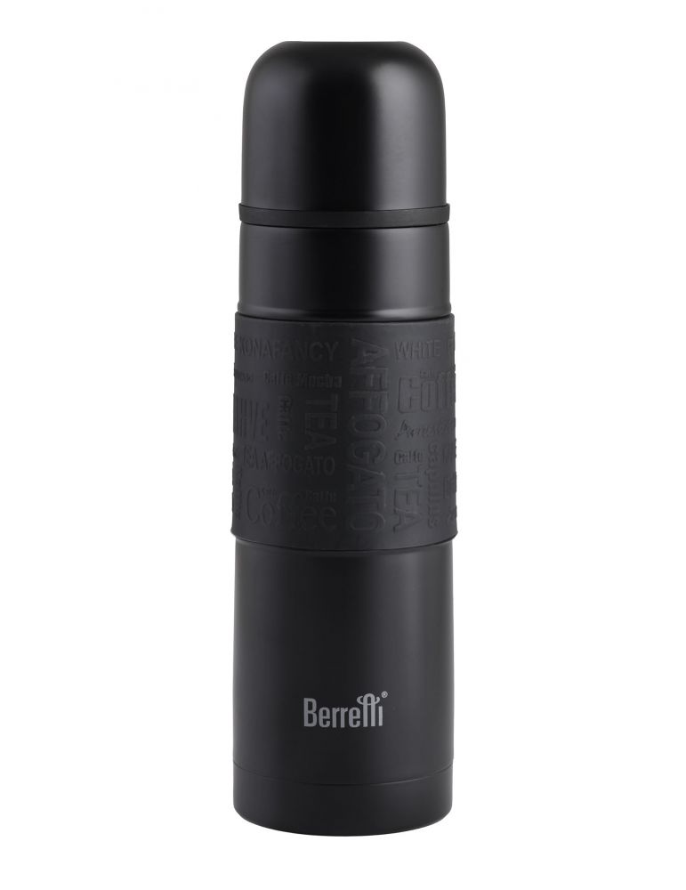 Berretti termos nierdzewny czarny 750ml z kubeczkiem