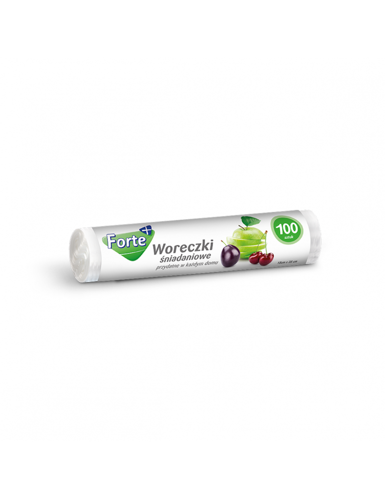 Woreczki śniadaniowe FORTE+ 100szt