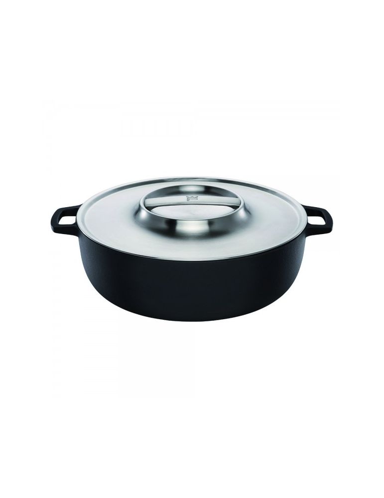 Żeliwny Garnek Grill Chef 1066430 FISKARS kuchenny fi 30 cm
