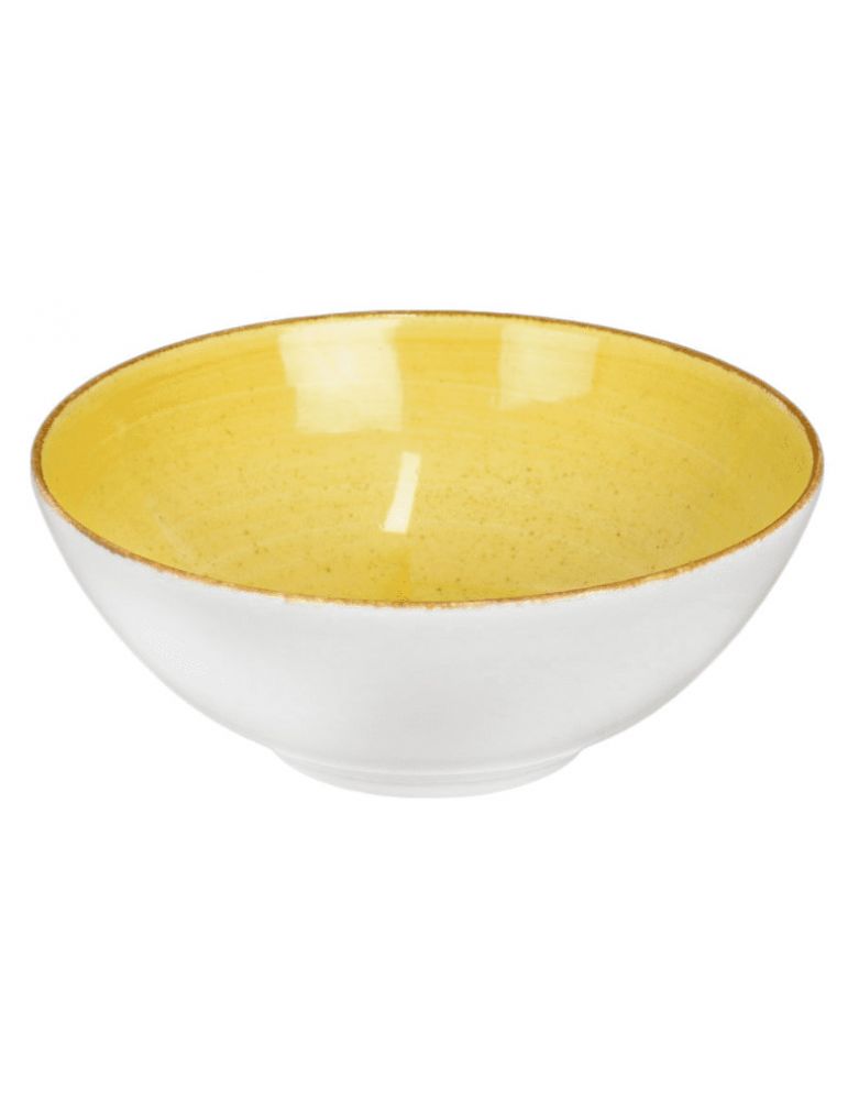 Salaterka/miseczka Royal fi 15cm 6630J/12  porcelanowa żółta