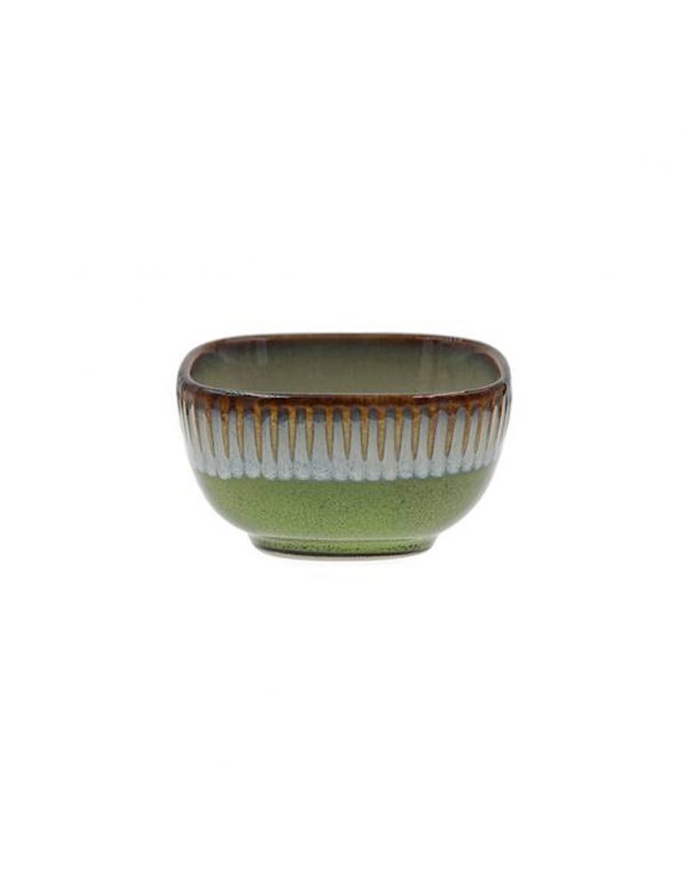 Miska do dipów/sosów 10cm kwadratowa khaki Ombres MPL