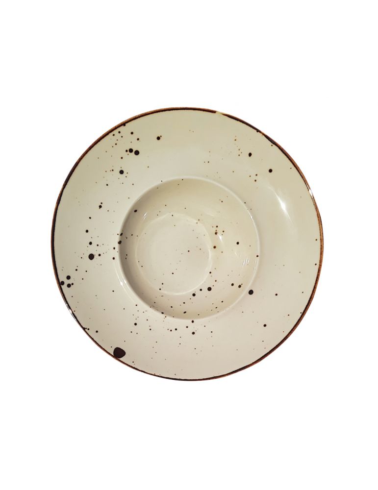Talerz głęboki pasta 28 cm Cottage Cream Bogucice
