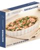 Lubiana Bake & Cook ryflowane porcelanowe naczynie do pieczenia tarty 25cm