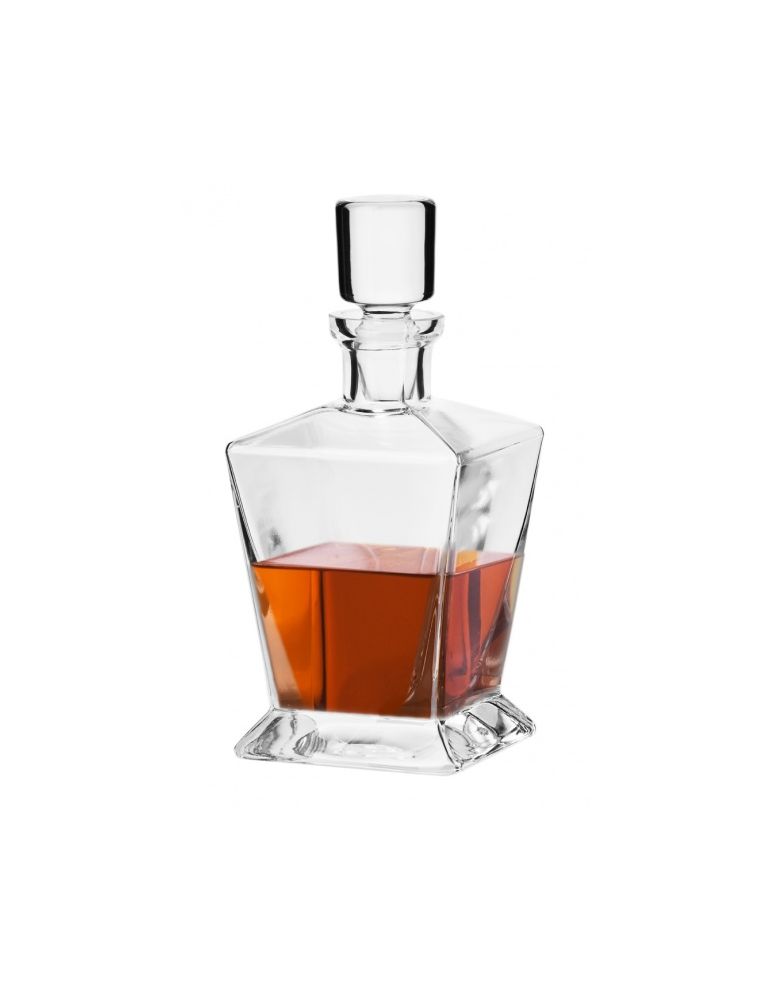 Karafka 750ml Kronso Caro z zakrętką kwadratowa do whisky F092426075019010