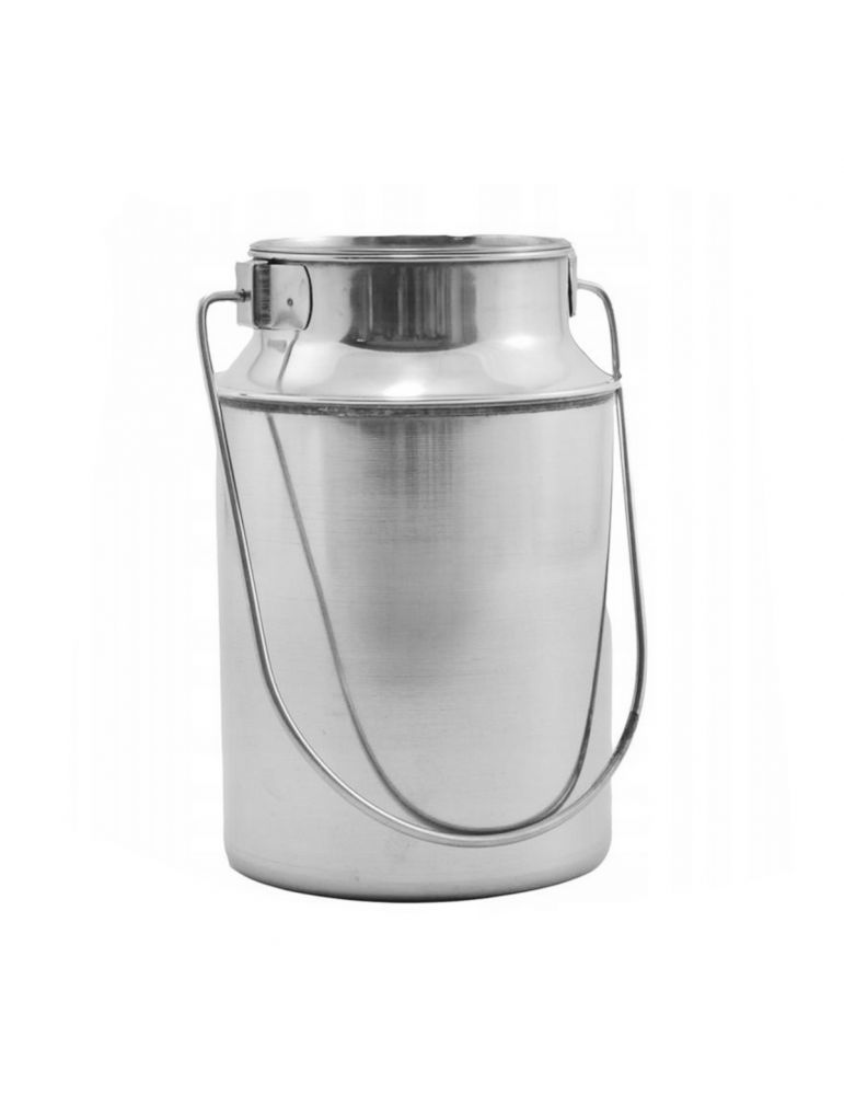 Metalowa kanka na mleko 2,3L