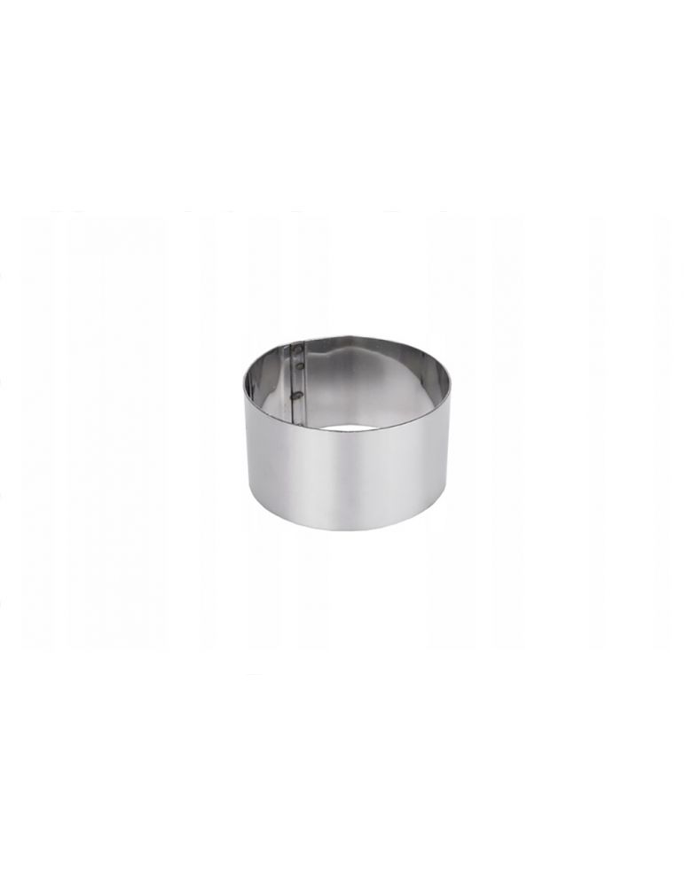 Metalowa obręcz do formowania podawania ryżu kaszy ziemniaków deserów 8,5cm