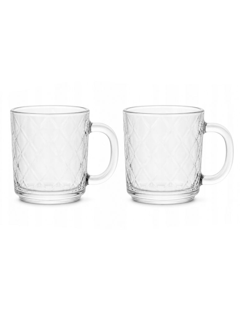 Zestaw 2 szklanek Nola mug Diamonds OBH-504/4