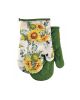 Rękawice kuchenne 2 szt Flower II F23A175 z magnesem Euromat