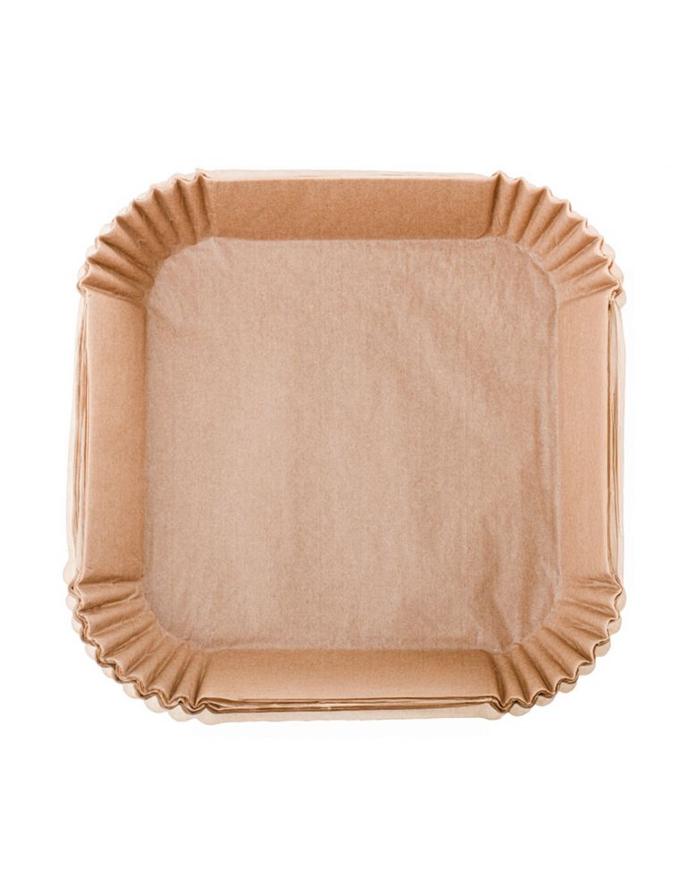 Wkłady do Air Fryer Papierowe 20x20 cm 100 szt Frytkownica Beztłuszczowa Piekarnik