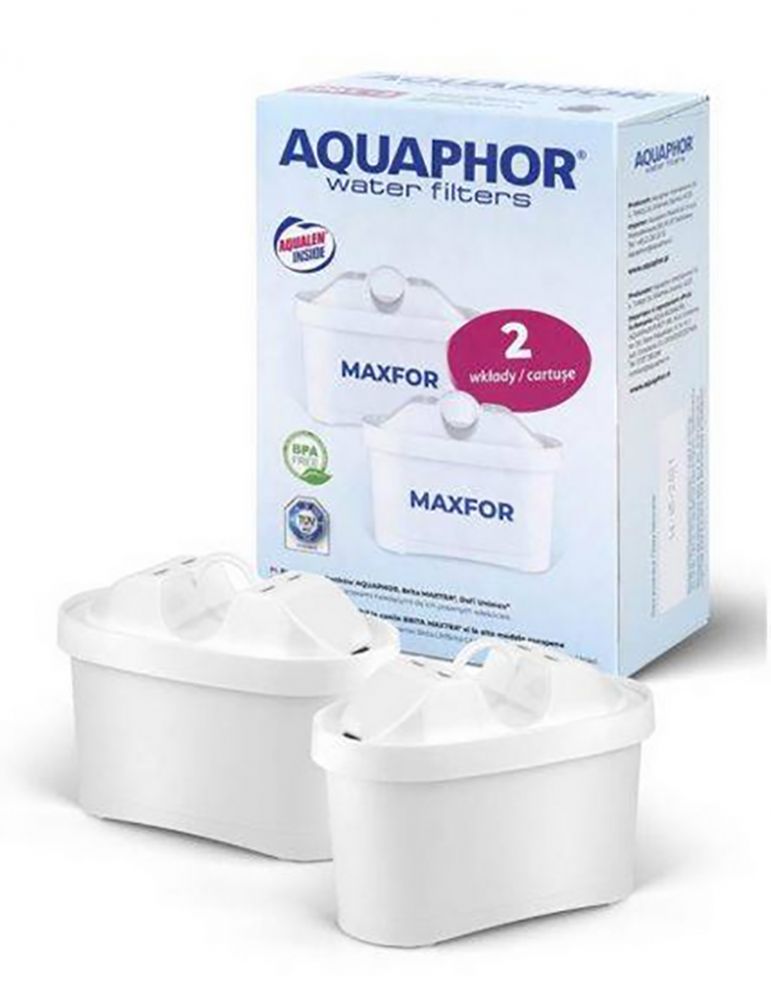 Aquaphor Maxfor B25 wkłady filtrujące 2 szt do dzbanków filtrujących woda kranowa 200 l
