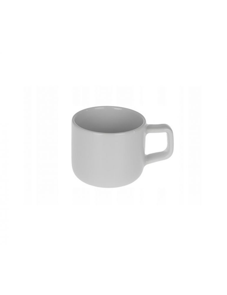 Lubiana Ankara Filiżanka porcelanowa biała 100 ml do espresso kawy połysk