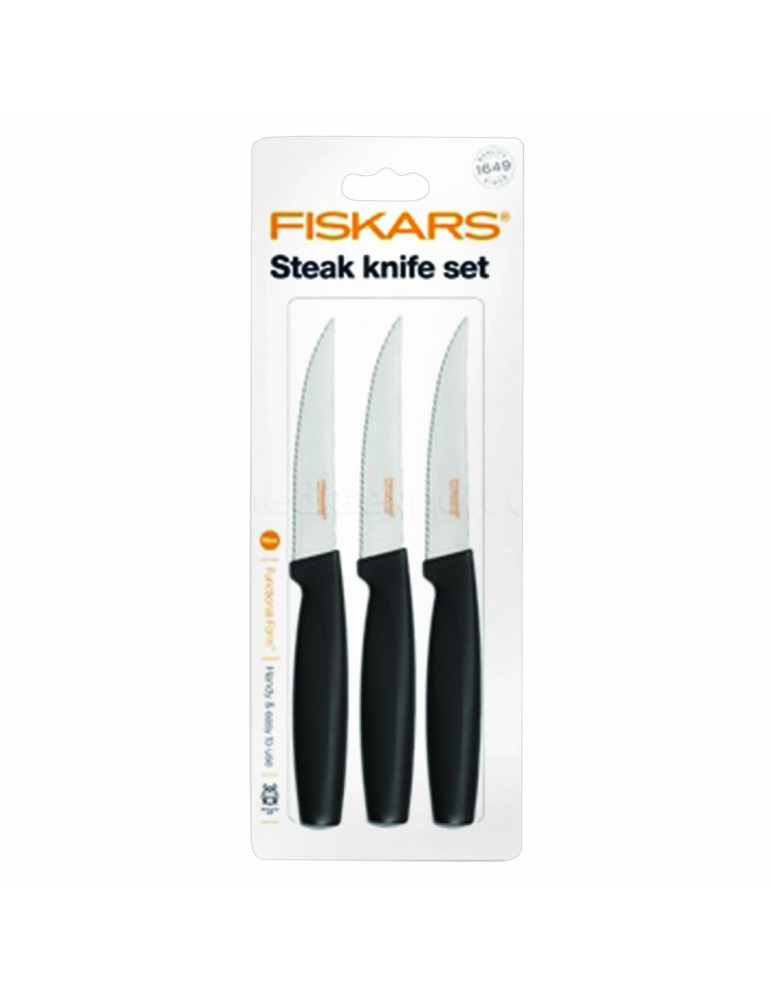 1014280 FF zestaw noży kuchennych 3szt black
