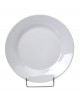 Koko talerz obiadowy porcelanowy biały płytki 24cm