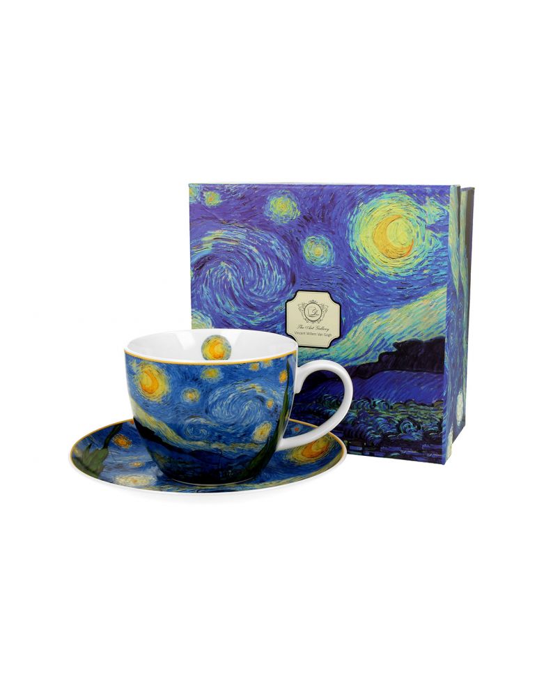 Kubek jumbo ze spodkiem V. Gogh Gwiaździsta noc