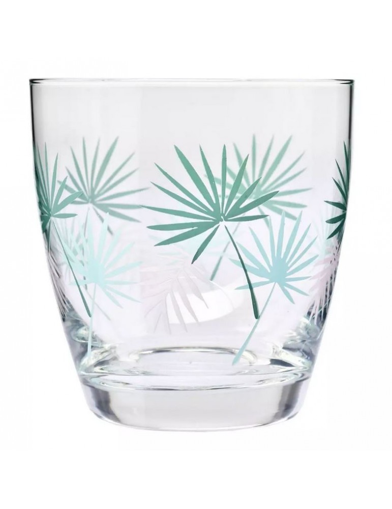 Szklanki Deco Palmy 370ml Krosno