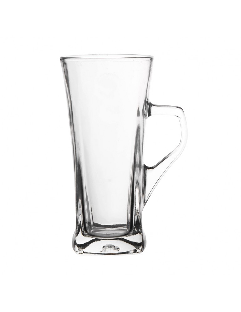 Altom Design kubek wysoki szklanka z uchem do latte 330 ml
