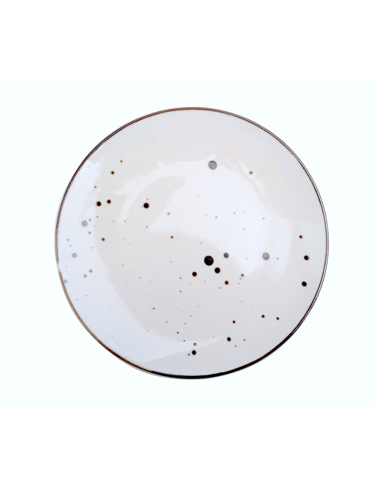 Porcelana Bogucice talerz płytki porcelanowy Cottage Alumina White 28 cm