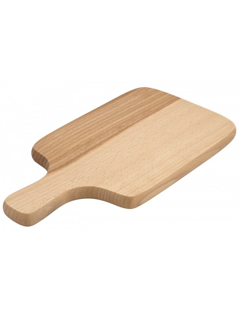 Mała deska kuchenna drewniana bukowa z rączką