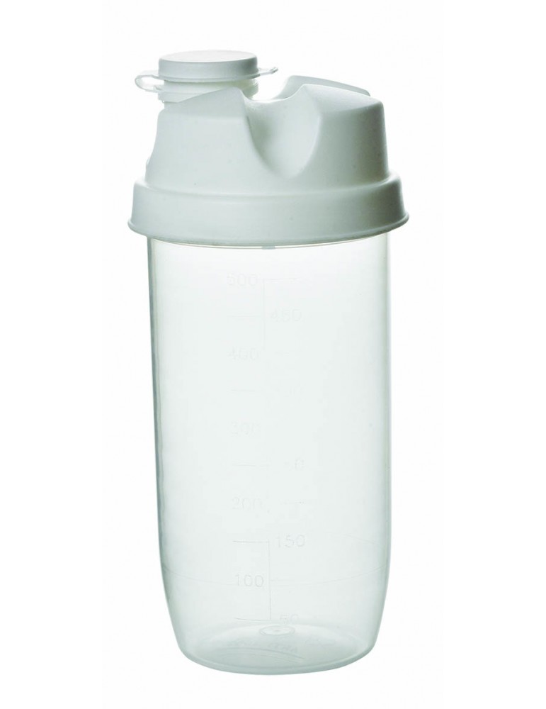 Shaker zakręcany 0,5L białko szejker do odżywek szczelny