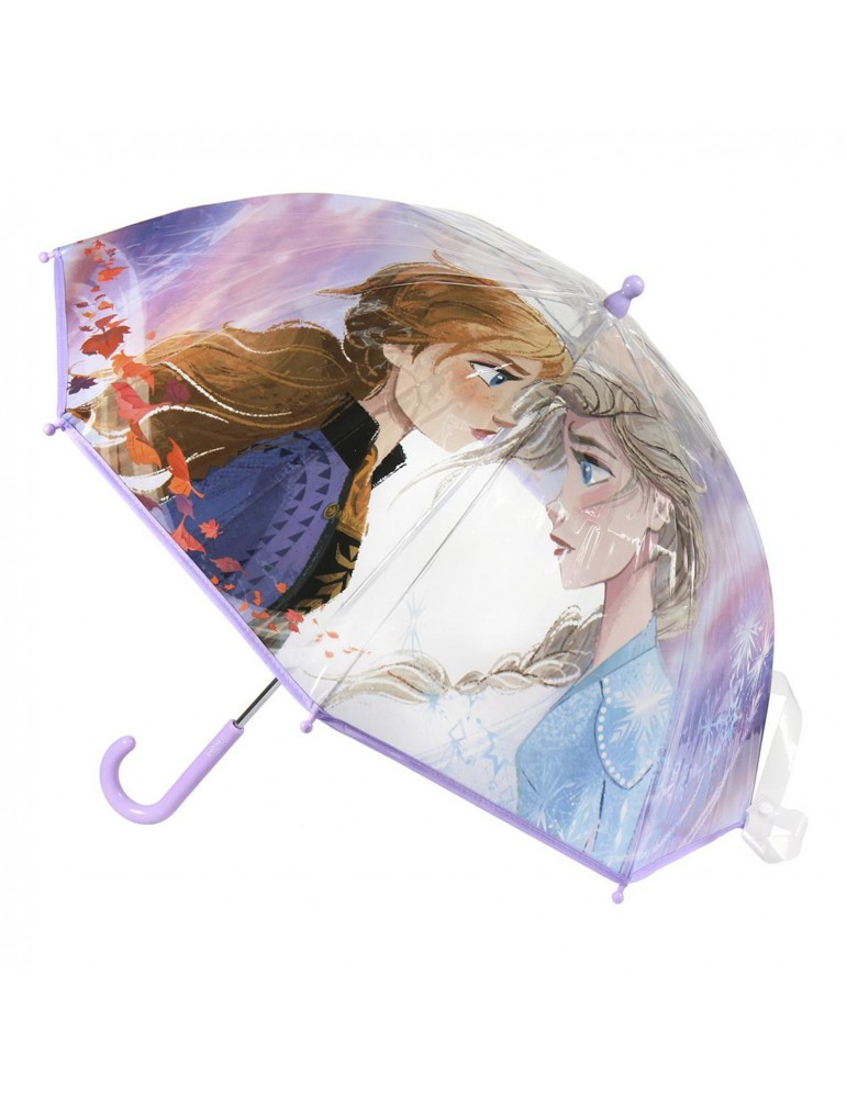 Parasol przeciwdeszczowy Frozen Kraina Lodu Elza manualny solidny dla dzieci