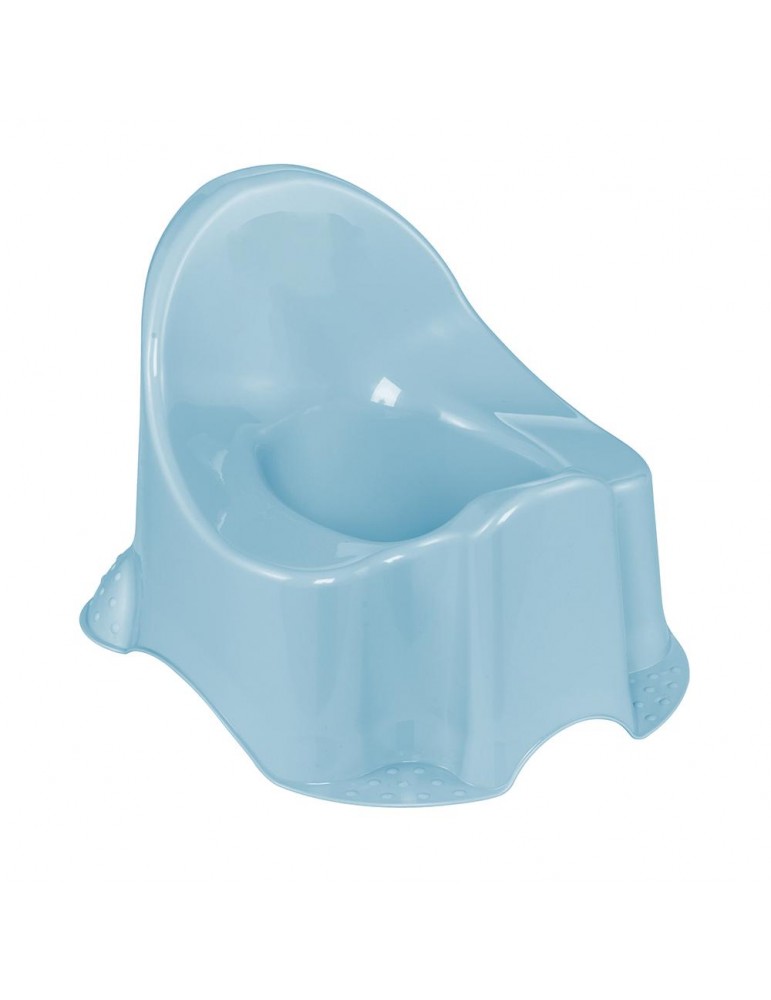Nocnik krzesełko dla dziecka niebieski plastikowy