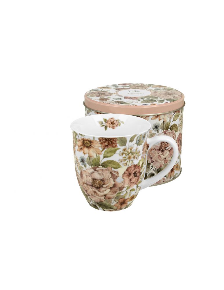 Kubek 400 ml w puszce Pastel Flowers DUO