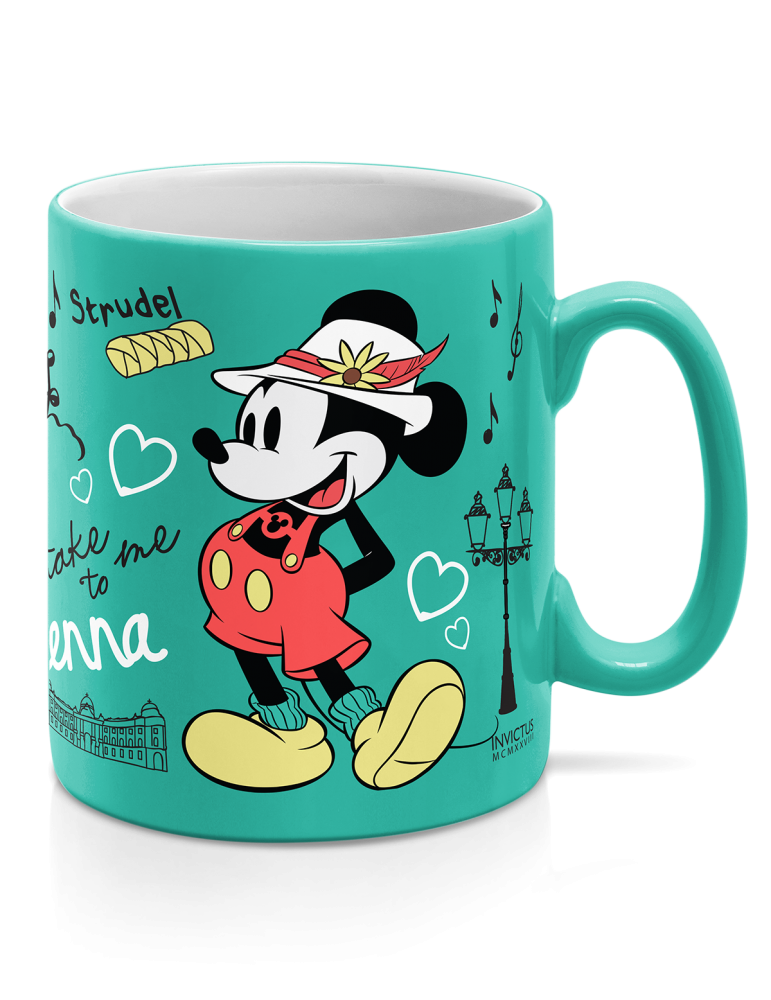 Ceramiczny Kubek Myszka Minnie i Mickey D266V Disney 320ml