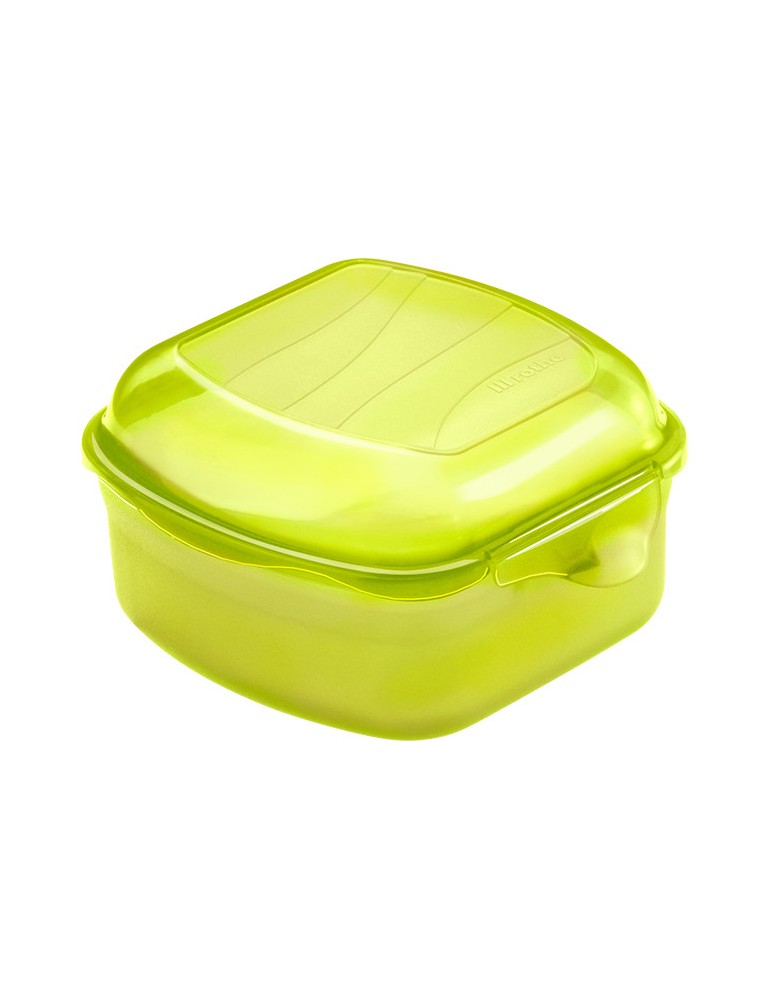 Pudełko 0,45 l Zielone z klamrą Rotho Funbox na Jedzenie
