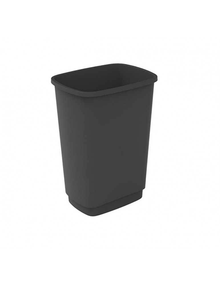 Kosz kubeł do papieru segregacji na śmieci odpady 25L mocny czarny