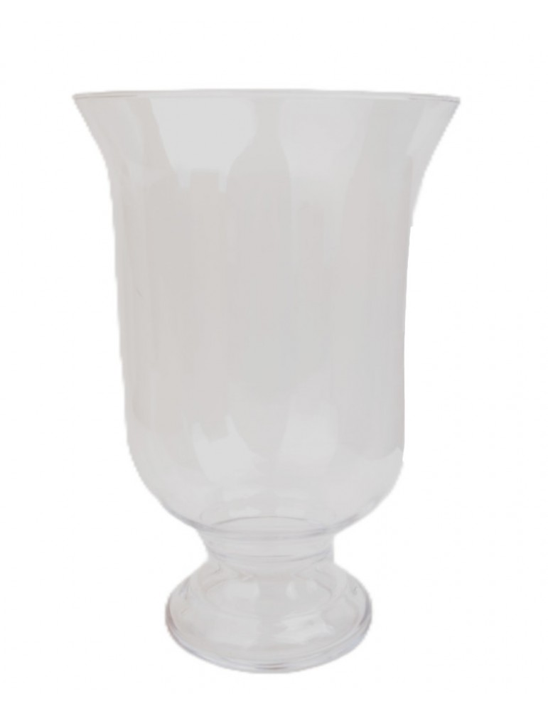 Świecznik wazon szklany lampion glamour
