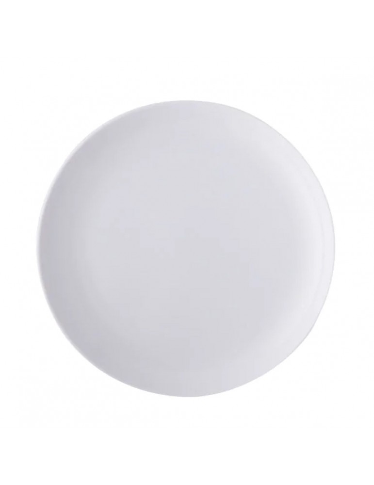 Nora talerz deserowy płytki przystawkowy mały biały 19cm