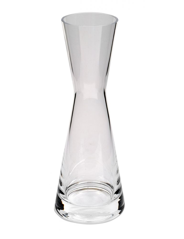 Wrześniak mały wazon "X" szklan karafka flakon 0,3L 21cm